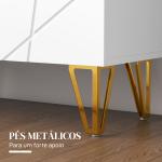 Móvel Sapateira de Entrada Armário Sapateira com Prateleiras Ajustáveis para 15 - 20 Pares de Sapatos 72x31,5x95 cm Branco