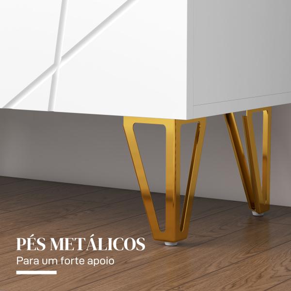 Móvel Sapateira de Entrada Armário Sapateira com Prateleiras Ajustáveis para 15 - 20 Pares de Sapatos 72x31,5x95 cm Branco