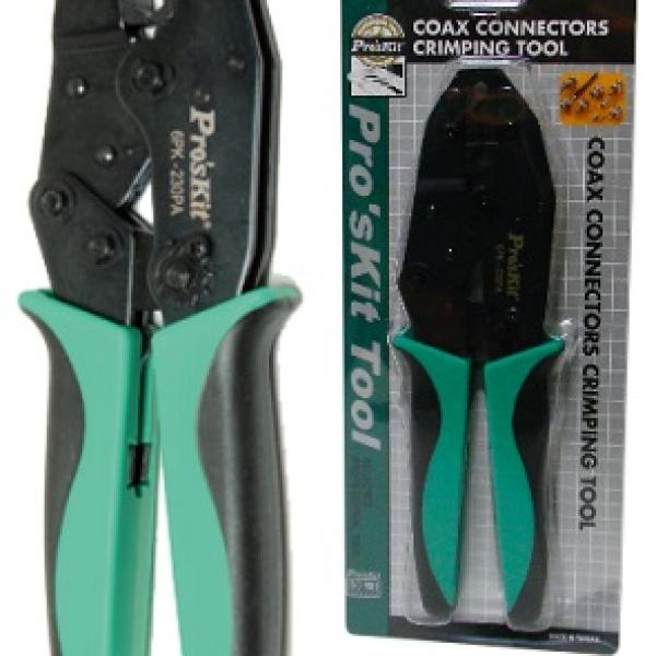 Alicate Cravar Fichas Coaxiais RG - Proskit