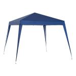 Tenda Dobrável Tenda com Desenho Pop Up para Jardim Campismo Festas Eventos Aço e Oxford 297x297x250 cm Azul