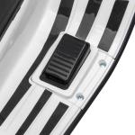 Moto Elétrica para Crianças de 3 - 6 Anos com Licença Vespa com USB MP3 Luz LED Rádio FM Velocidade 3 km/h Carga 35 kg Branco