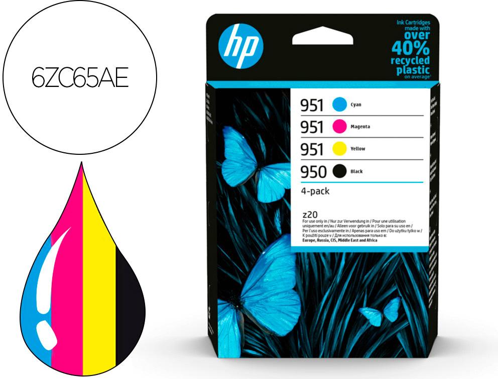 Tinteiro Original HP nº950 + nº951 Azul Magenta Amarelo Preto