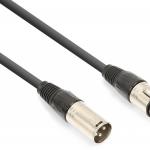 Cabo Canon Macho 3P - Canon Femea 3P Balanceado (6 mts) - VONYX