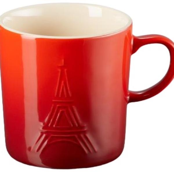 Caneca Eiffel 350ml (Cereja) - LE CREUSET