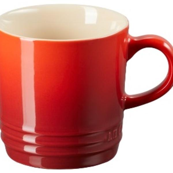 Chávena Mediana em Cerâmica de Grés (Cereja) - LE CREUSET