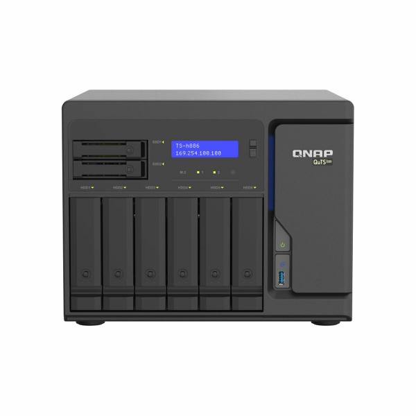Armazenamanto em Rede NAS Qnap TS-H886-D1602-8G Preto