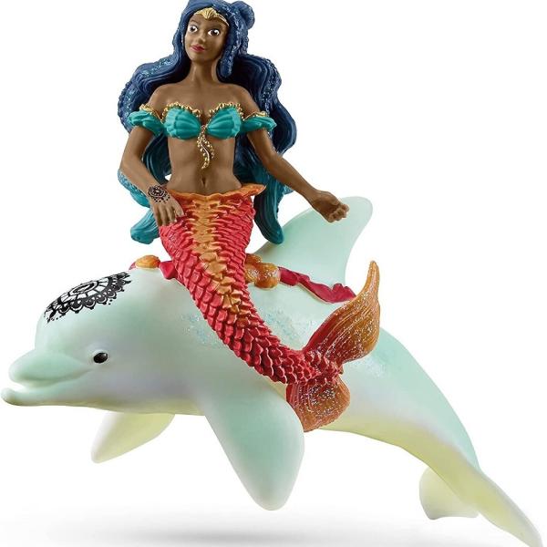 Sereia Isabelle c/ Golfinho - SCHLEICH