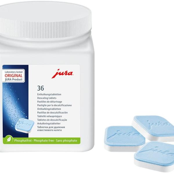 Pack 36x Pastilhas Descalcificantes p/ Máquinas de Café - JURA