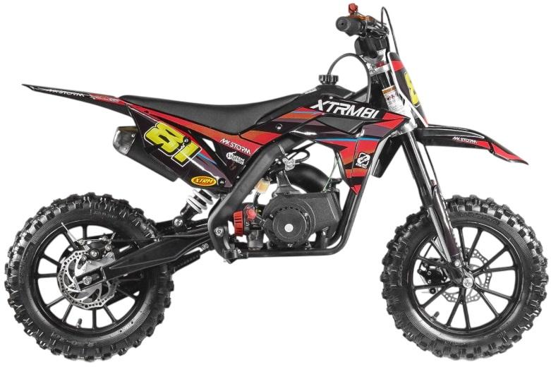 Mini Motocross MX STORM 50cc (Vermelho) - XTRM FACTORY 81