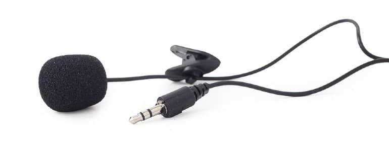 Microfone Clip On Gembird 3.5mm Recondicionado