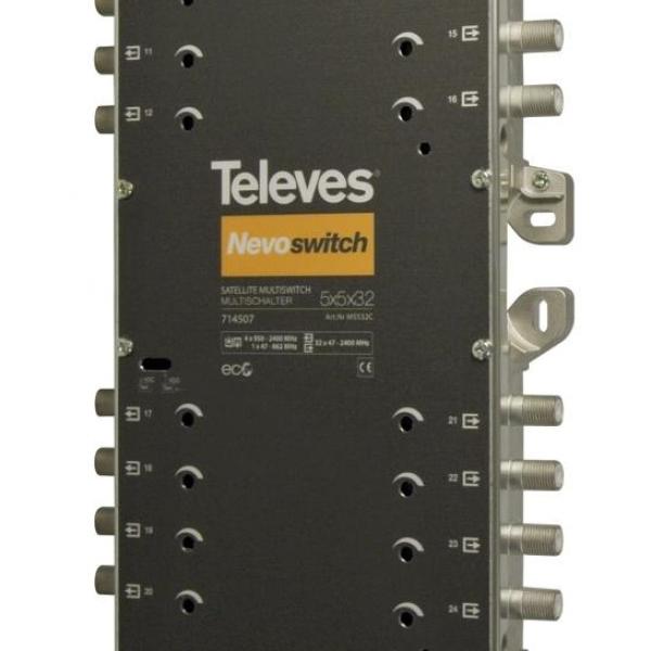 Multiswitch Nevo 5x5x32 F Terminal/Cascata - TELEVES