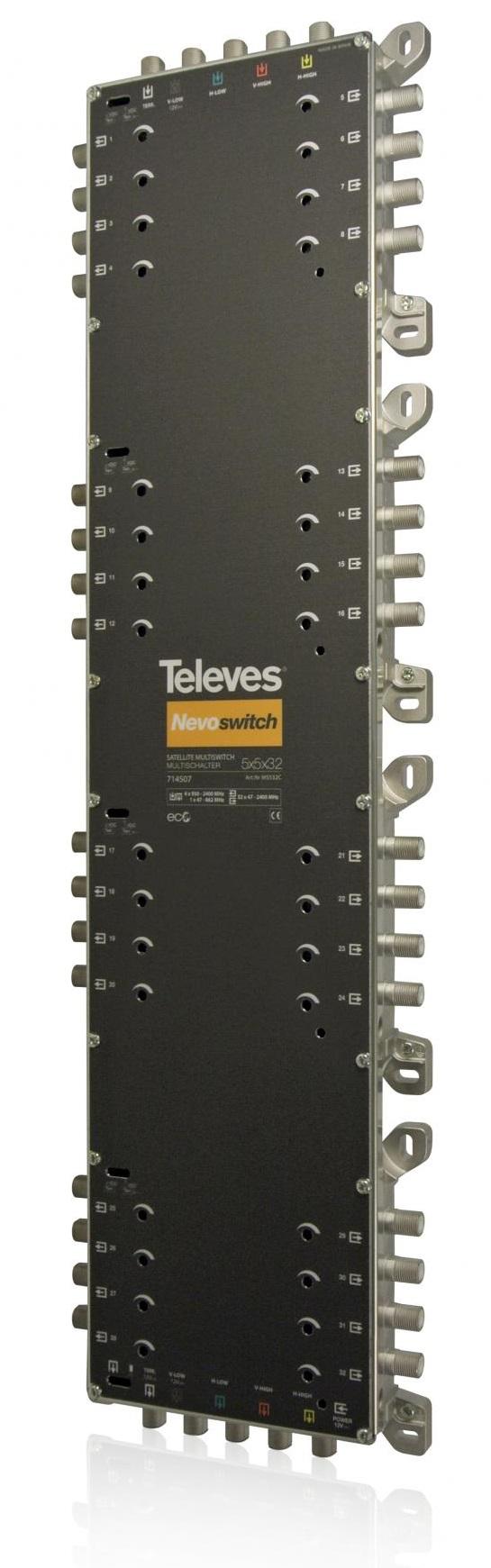 Multiswitch Nevo 5x5x32 F Terminal/Cascata - TELEVES