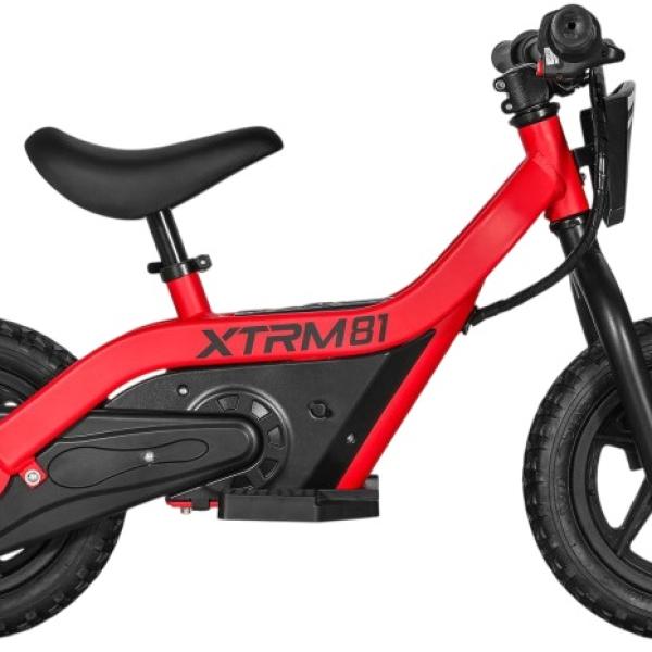 Bicicleta Elétrica Infantil 12 24V 100W DX12 (Vermelho) - XTRM FACTORY 81