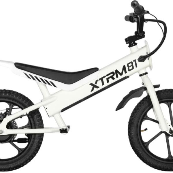 Bicicleta Elétrica Infantil 16 36V 350W DX16 (Branco) - XTRM FACTORY 81