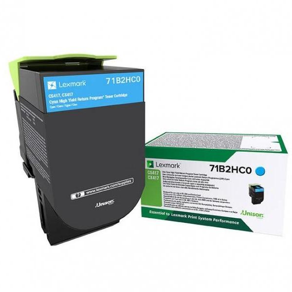 Toner Cyan Elevada Capacidade com Programa Retorno CS/CX 317,417,517 3.500 Pág.