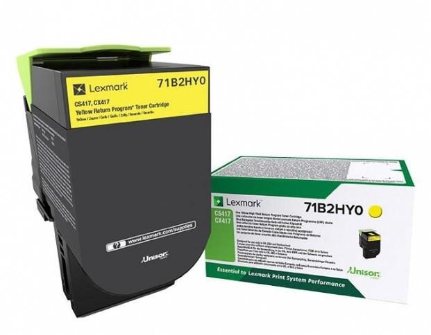 Toner Amarelo Elevada Capacidade com Programa Retorno CS/CX 317,417,517 3.500 Pág.