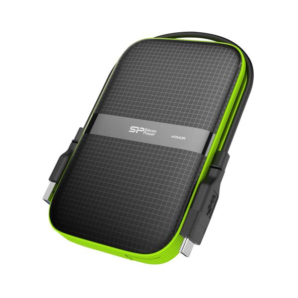 Disco Duro Externo Silicon Power A60 5TB 2.5" USB Resistente golpes/agua