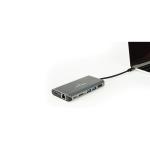 Hub USB Kramer Electronics KDock-3 Prateado Cinzento