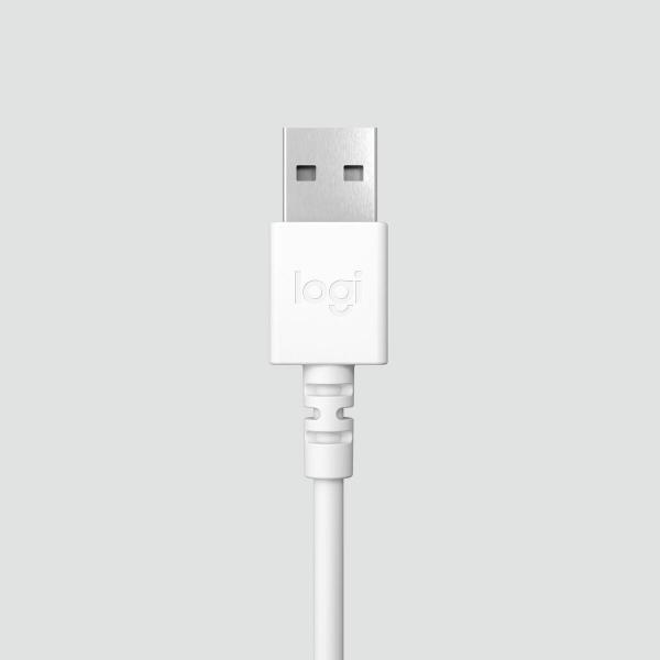 Auriculares Logitech H390 Branco