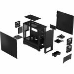 Caixa Semitorre ATX Fractal Pop Air Preto