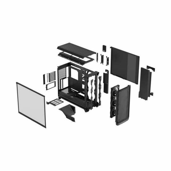 Caixa Semitorre ATX Fractal Design FD-C-MES3X-03 Preto