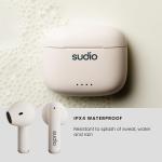 Auriculares in Ear Bluetooth Sudio A1 True Wireless Branco