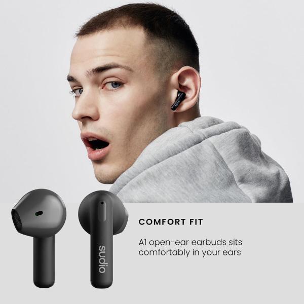 Auriculares in Ear Bluetooth Sudio A1 True Wireless Preto