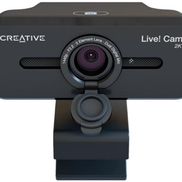 Webcam Live! Cam Sync V3 2K QHD c/ Zoom Digital 4x - CREATIVE