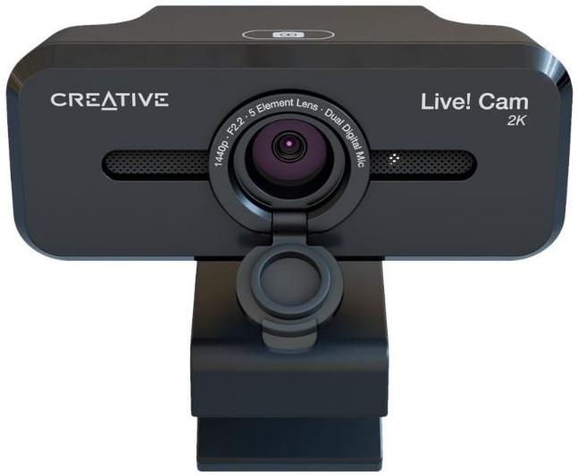 Webcam Live! Cam Sync V3 2K QHD c/ Zoom Digital 4x - CREATIVE