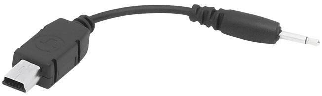 Cabo Adaptador de Alimentação Jack 2,5mm Macho Mono - miniUSB Macho