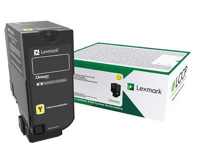 Toner Lexmark Amarelo CS/CX 727, CS728 com Programa de Retorno 10.000 pág.