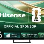 Smart TV ULED 75 Series E8S (2026) Mini LED 4K Ultra HD VIDAA (Preto) - HISENSE