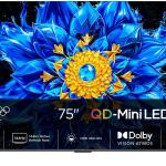 Smart TV QD - Mini LED 75 P8L Series 75P8L (2026) 4K Ultra HD Google TV - TCL