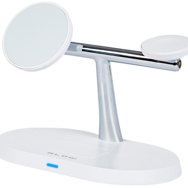 Base de Carregamento de Indução WCH - 08 Magnética Wireless 3 - EM - 1 15W (Branco) - BLOW