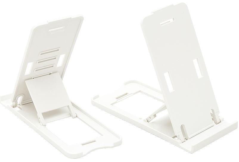 Suporte Universal de Telemóvel Ajustável (131 x 60 mm) - Branco