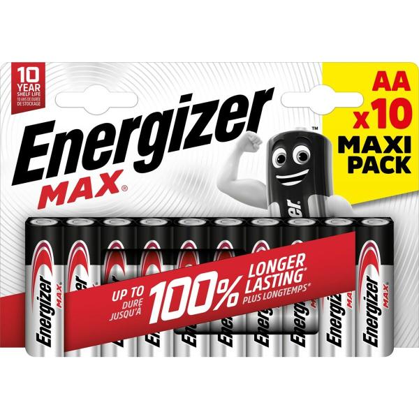 Pilhas LR6 Energizer 437772 1,5 V (10 Unidades)