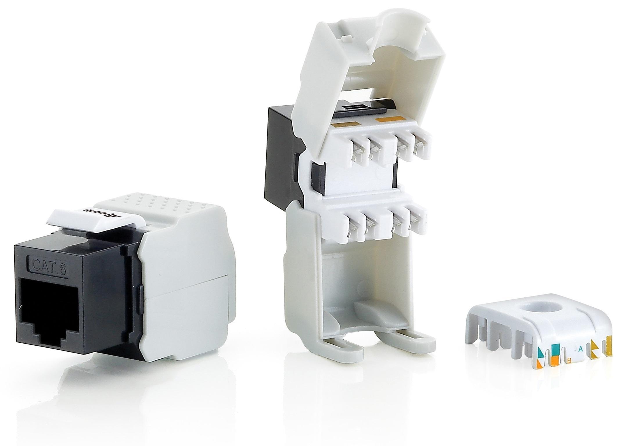 Pack 8x Acoplador Cat.6 Unshielded - EQUIP