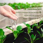 Rolo de Malha Anti - Ervas 2x25 m Malha Geotêxtil 60 g/m² para Controlo de Ervas Daninhas de Jardim Malha Anti - Ervas Preta
