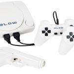 Consola de Jogos Retro c/ 2 Controladores + 1 Arma (Branco) - BLOW
