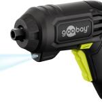 Mini Aparafusador 200RPM c/ Iluminação LED + Acessórios - GOOBAY