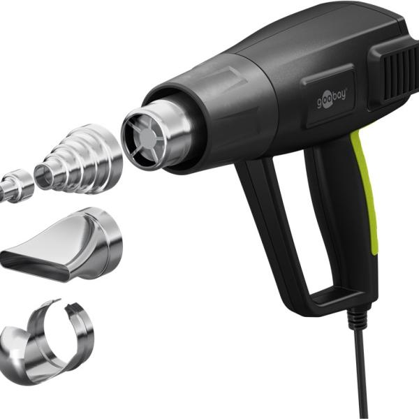 Pistola de Ar Quente Premium 1500W + Acessórios - GOOBAY