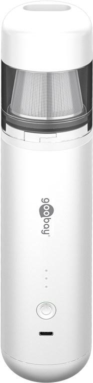 Mini Aspirador Portátil Advanced 80W + Acessórios (Branco) - GOOBAY