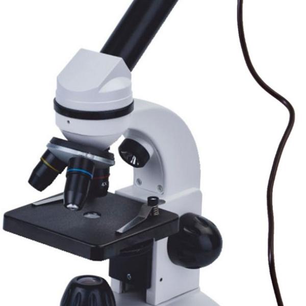 Microscópio Nano Polar Digital (Branco) - DISCOVERY