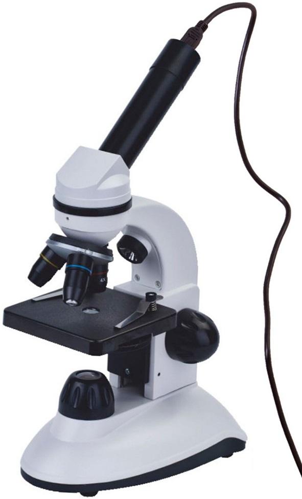 Microscópio Nano Polar Digital (Branco) - DISCOVERY