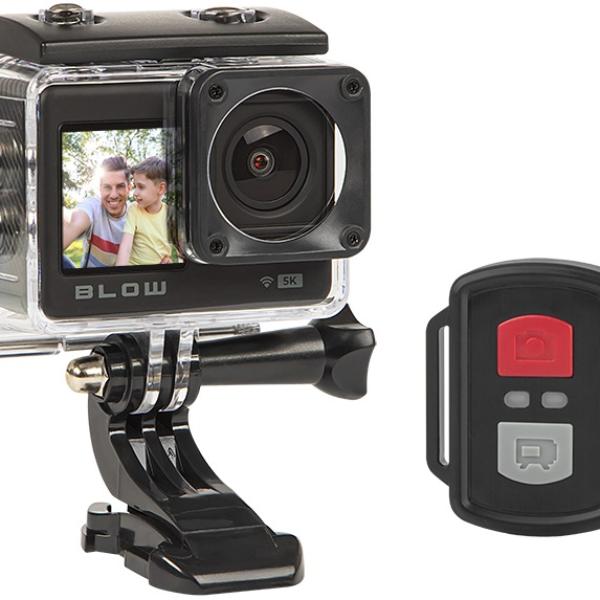 Câmara ULTRA HD 5K p/ Desportos Radicais c/ Wi - Fi, HDMI, LCD e Comando (Pro4U) - BLOW