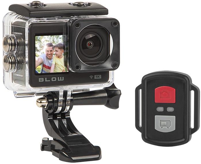 Câmara ULTRA HD 5K p/ Desportos Radicais c/ Wi - Fi, HDMI, LCD e Comando (Pro4U) - BLOW