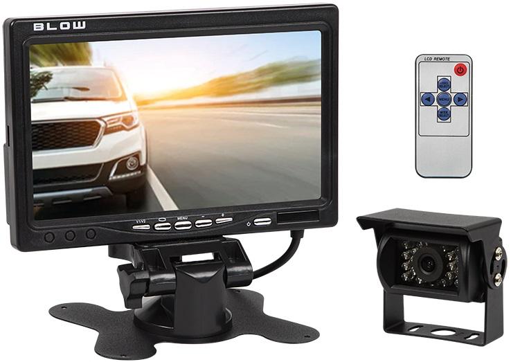 Câmara Traseira Marcha - a - Trás BVS - 549 + Monitor 7 LCD TFT - BLOW