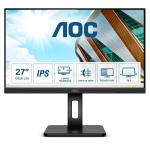 Monitor Profissional AOC 27P2Q 27" Full HD Multimedia Preto — Recondicionado