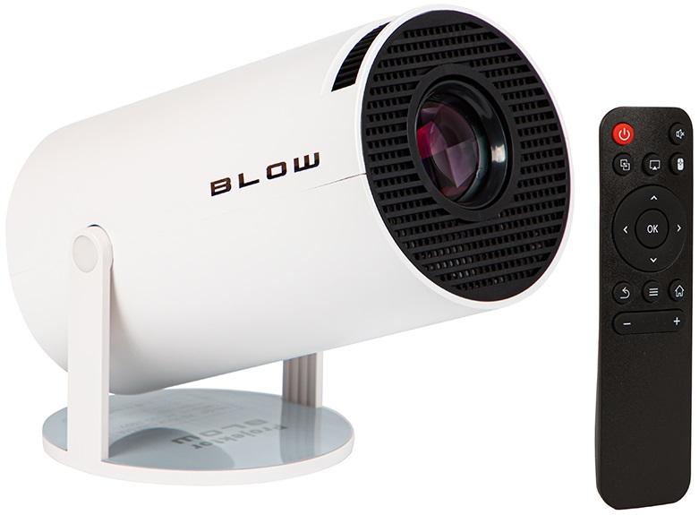 Vídeo Projetor Portátil 4K Android Full HD (Branco) - BLOW