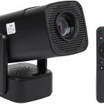 Vídeo Projetor Portátil 4K Android Full HD + Bolsa de Proteção (Preto) - BLOW
